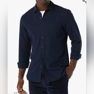 Amazon Essentials Men's Slim-Fit Long-Sleeve Flannel Shirt
